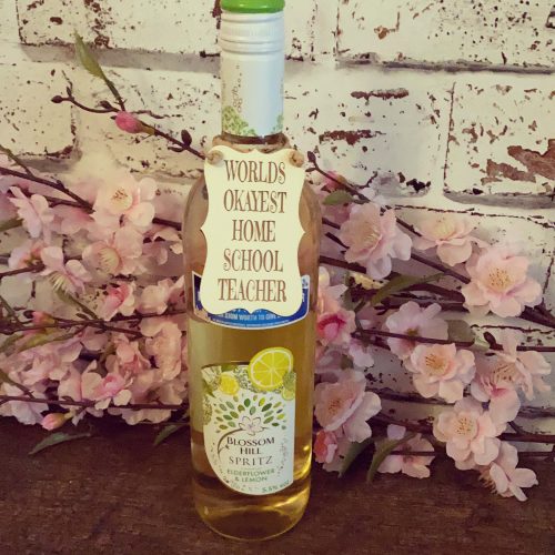 Okayest Teacher Wine Plaque