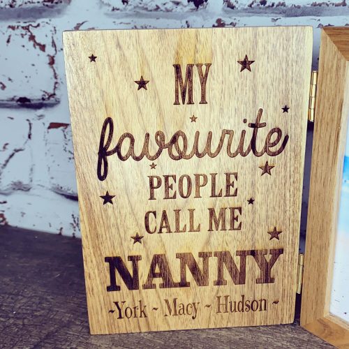 My Favourite People Call Me Nanny Book Frame - Image 2