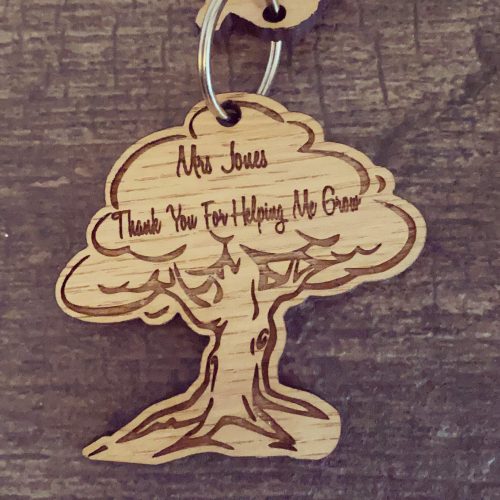 Thank You For Helping Me Grow Keyring £3.99 or 2 for £7 - Image 2